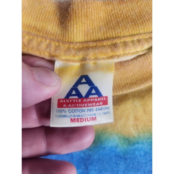 Vintage Pitt Panthers Tie Dye long sleeve T men's medium - Picture 3 of 3